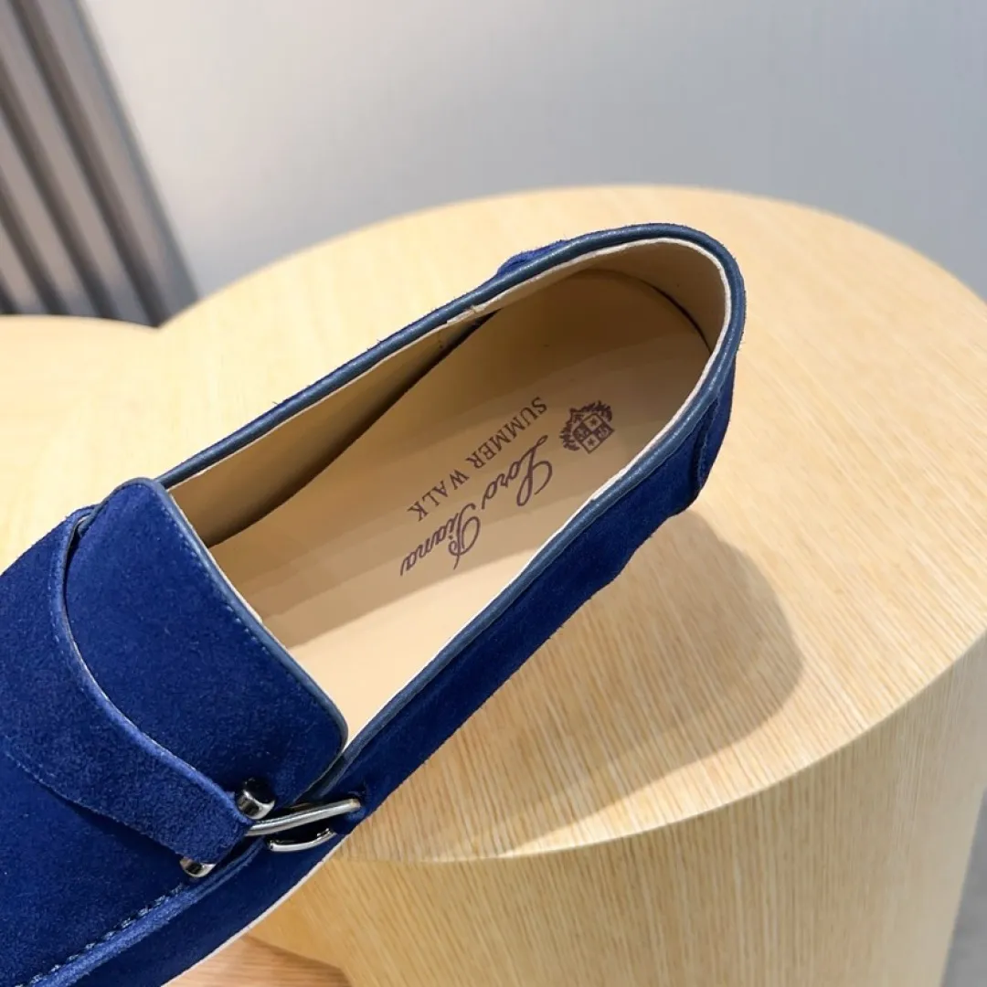 Men's Men's Shoes💰Men's Shoes💰440💰[loro piana] Couple's Style - The new moccasins are made of water-repellent treated suede uppers with rubber soles, a classic. The complex craftsmanship and meticulous structure make the shoes light and soft, allowing you to walk comfortably and freely. Perfect for wearing at the beach or out in the water during the summer. Women’s size: 35-40 Men’s size: 38-45